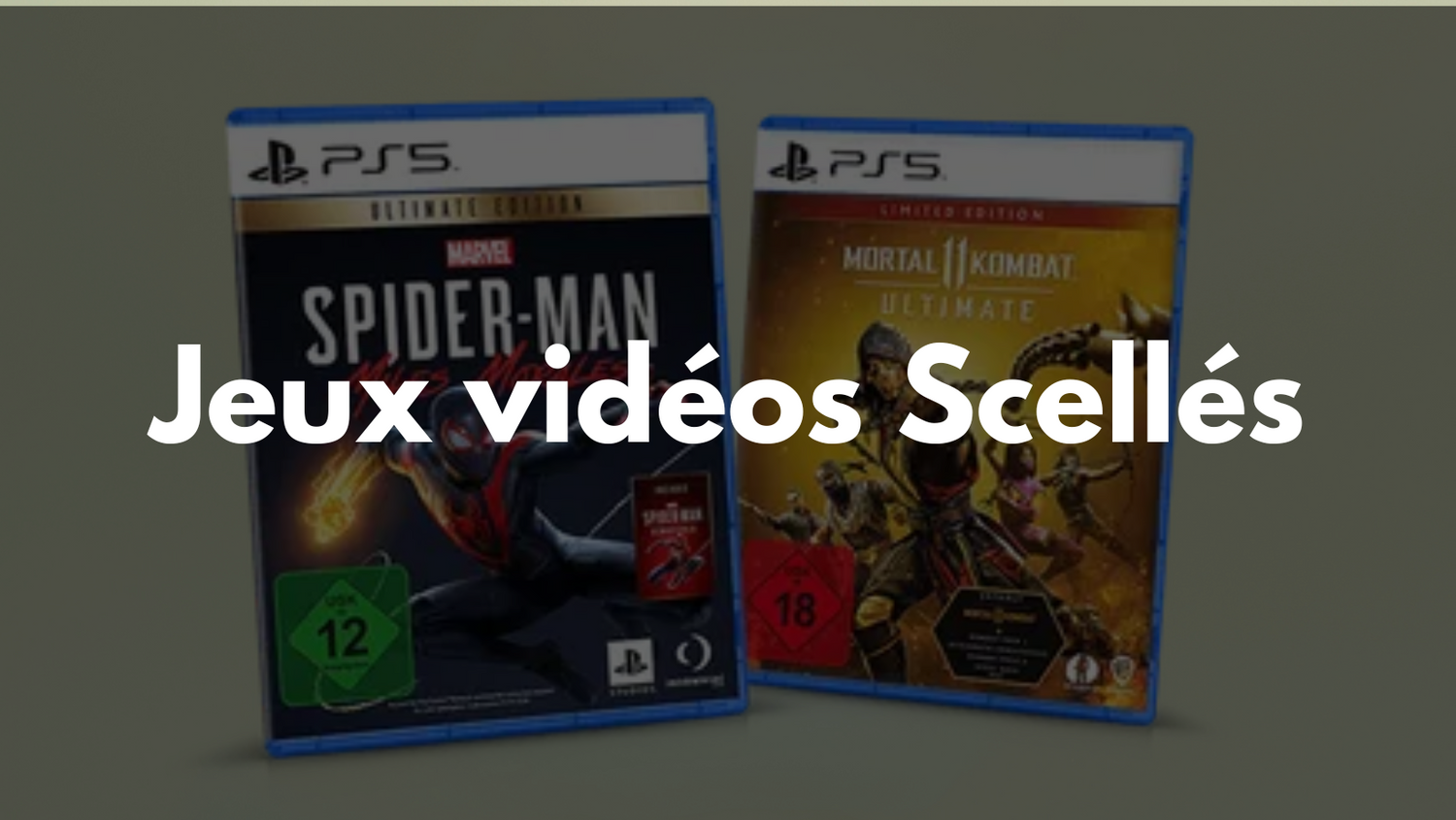 Jeux vidéos Scellés