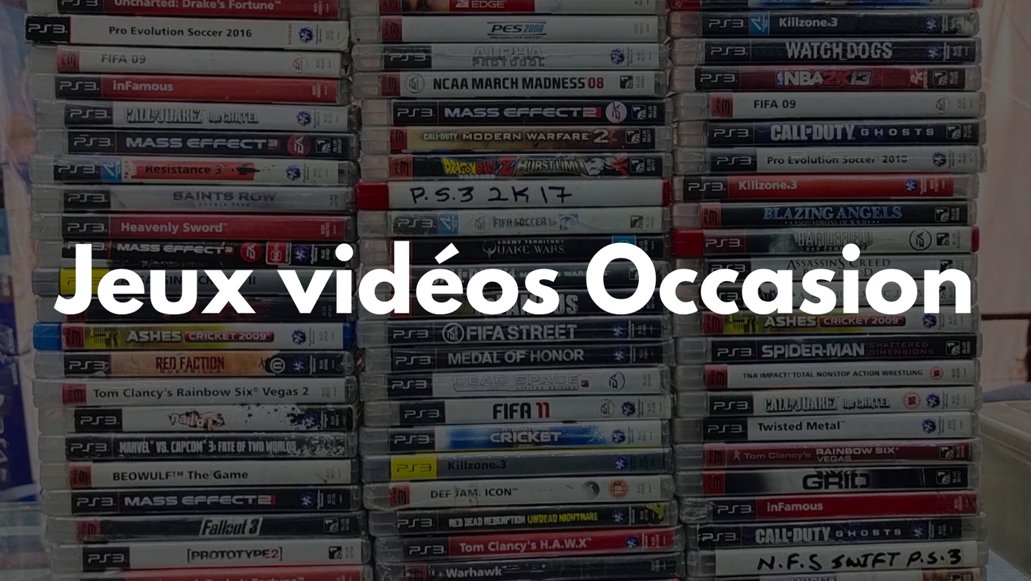 Jeux vidéos Occasion