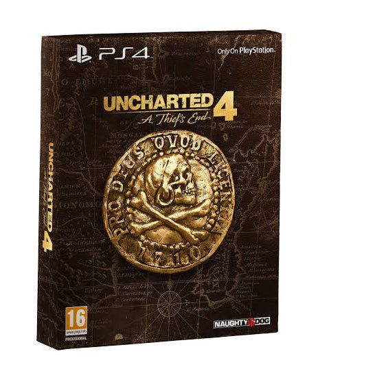 STEELBOOK UNCHARTED 4 ACC | PS4