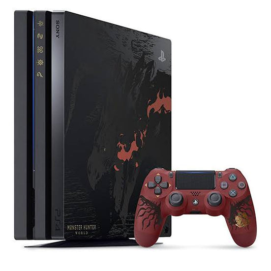 PLAYSTATION 4 EDITIONS LIMITÉES MONSTER HUNTR WORLD