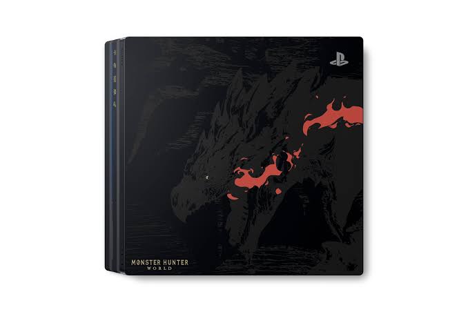 PLAYSTATION 4 EDITIONS LIMITÉES MONSTER HUNTR WORLD
