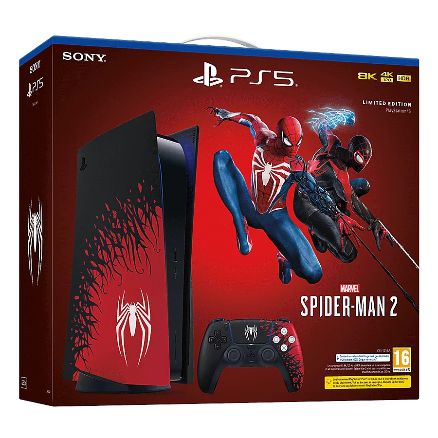 PLAYSTATION 5 FAT ACC EDITION LIMITE SPIDER-MAN 2